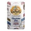 Caputo Manitoba Oro flour bag with wheat, bread images, and "Il mulino di Napoli" text.