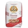 Caputo Pizzeria flour package, 1 kg, type "00" for traditional doughs, chef graphic.