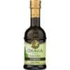 Colavita Basilolio bottle, extra virgin olive oil with basil essence, 250 ml, gold cap.