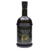 Dark green Colavita Extra Virgin Olive Oil bottle, 1L, certified authentic, cholesterol-free.