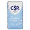 1 kg CSR Caster Sugar package, Australia's premium, blue and white design, 100% natural.