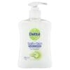 250ml Dettol hand wash, soft on skin, kills 99.9% of germs, contains aloe vera and vitamin E.