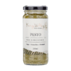 Jar of King Valley Fine Foods pesto, sage macadamia flavor, vegan, gluten-free, 250ml.