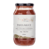 Jar of King Valley pasta sauce, chili, capsicum, chardonnay, vegan, gluten-free, 500ml, Australian-made.