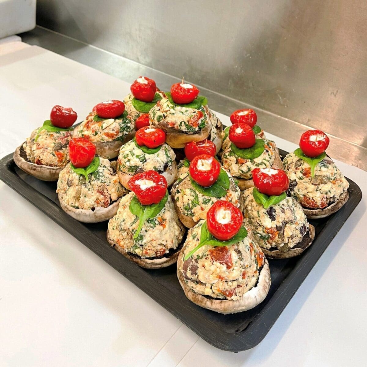 mushroom stuffed antipasto copy