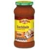 Jar of Old El Paso Enchilada Cooking Sauce, mild cheesy tomato, 375g, 98% fat-free.