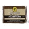 Packaged "The Original Pumpernickel" rye bread, 500g, Dutch product, windmill logo.