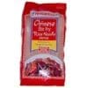 Pandaroo Chinese Stir Fry Rice Noodles package, gluten-free, salt-free, 99% fat-free, red design.