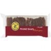 Package of Peanut Snaps by The Dutch Company, 175g, red and white design with logo.