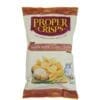 Bag of Proper Crisps, Onion with Green Chives flavor, 150g, from Nelson, New Zealand.