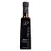 Dark glass bottle of Pukara Estate 250ml Premium Australian Extra Virgin Olive Oil with logo.