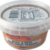 Raybek Foods plastic tub of basil, feta, semi-dried tomato dip, 180g, gluten-free, expires 2020.