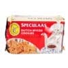 Speculaas Dutch spiced cookies by The Dutch Company, with illustrated cookies and teapot.
