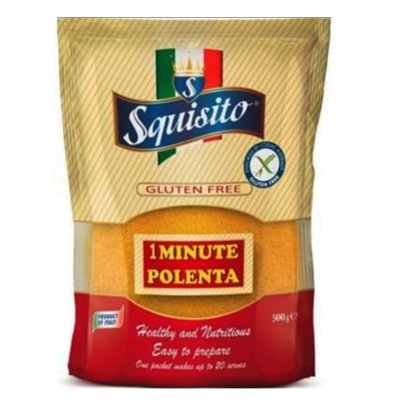 Squisito gluten-free polenta, cooks in 1 minute, 500g, healthy, nutritious, made in Italy.