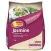 SunRice Jasmine Rice package, 1 kg, aromatic, fluffy, gluten-free, ideal for Thai dishes.