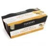 Tucker's Natural Gourmet Fruit Paste quince flavor package, black and orange, 100g.