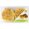 Plastic pack with two Vegie Magic veggie patties and "Classic Vegie Burger" label.