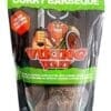 Viking Jerky package, curry barbeque flavor, 200g lean Australian beef, no artificial additives.