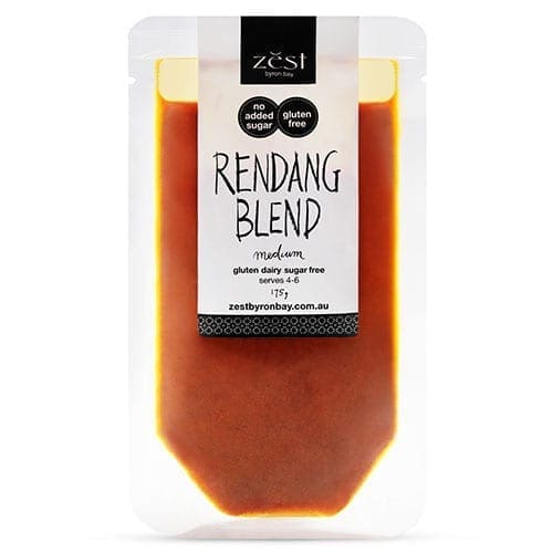 Zest Byron Bay Rendang Blend, 175g, gluten-free, dairy-free, sugar-free, serves 4-6 people.