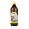 Brown bottle of Zuccato apple cider vinegar, 750ml, yellow cap, apple image on label.